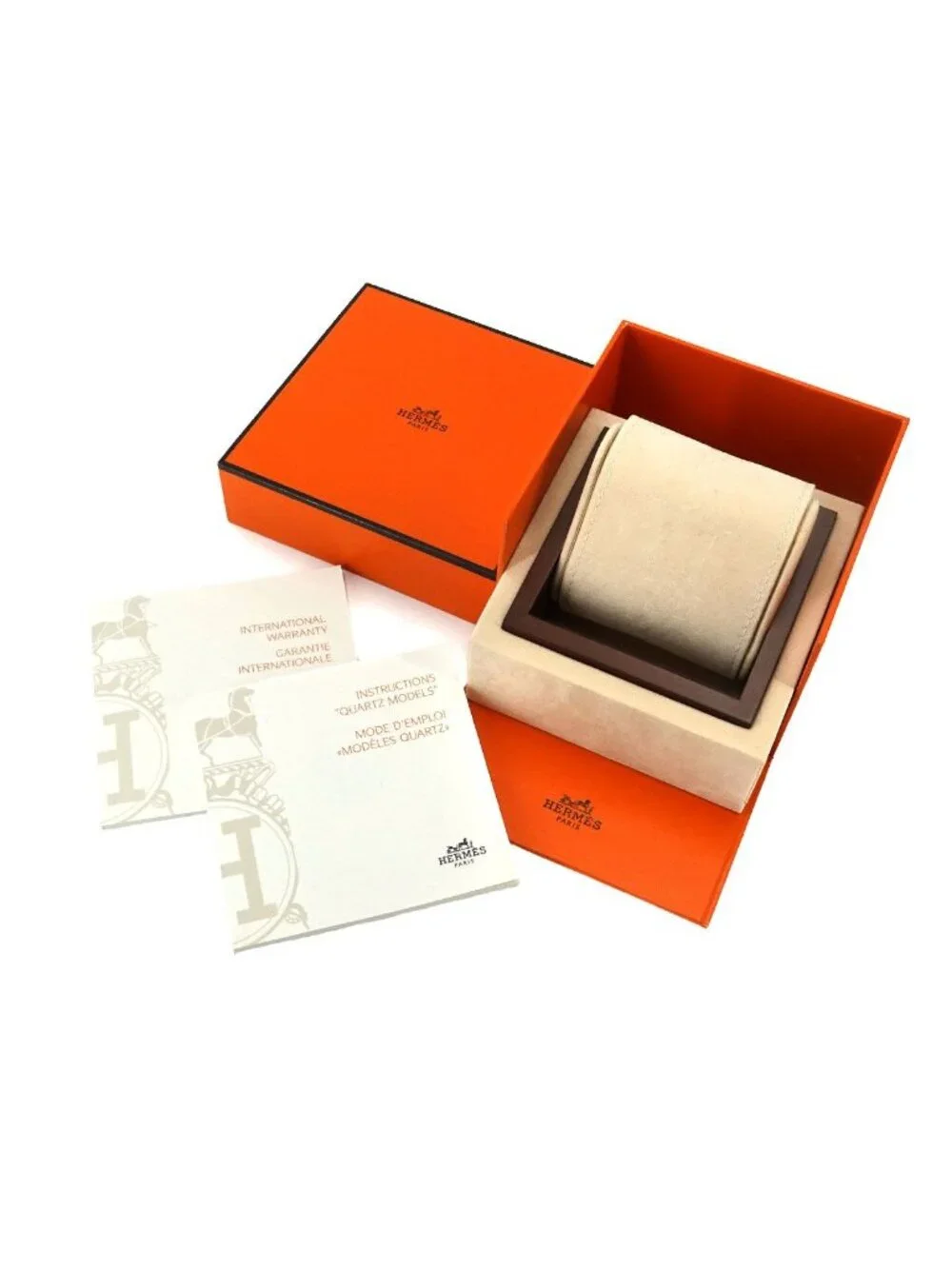 Hermes H Watch White Quartz